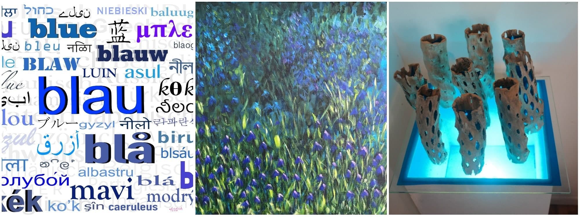Ausstellung „Das Blaue Band“ | BBK Style Hannover Blaues Band Collage EF AK BE I - Ausstellung „Das Blaue Band“ | BBK
