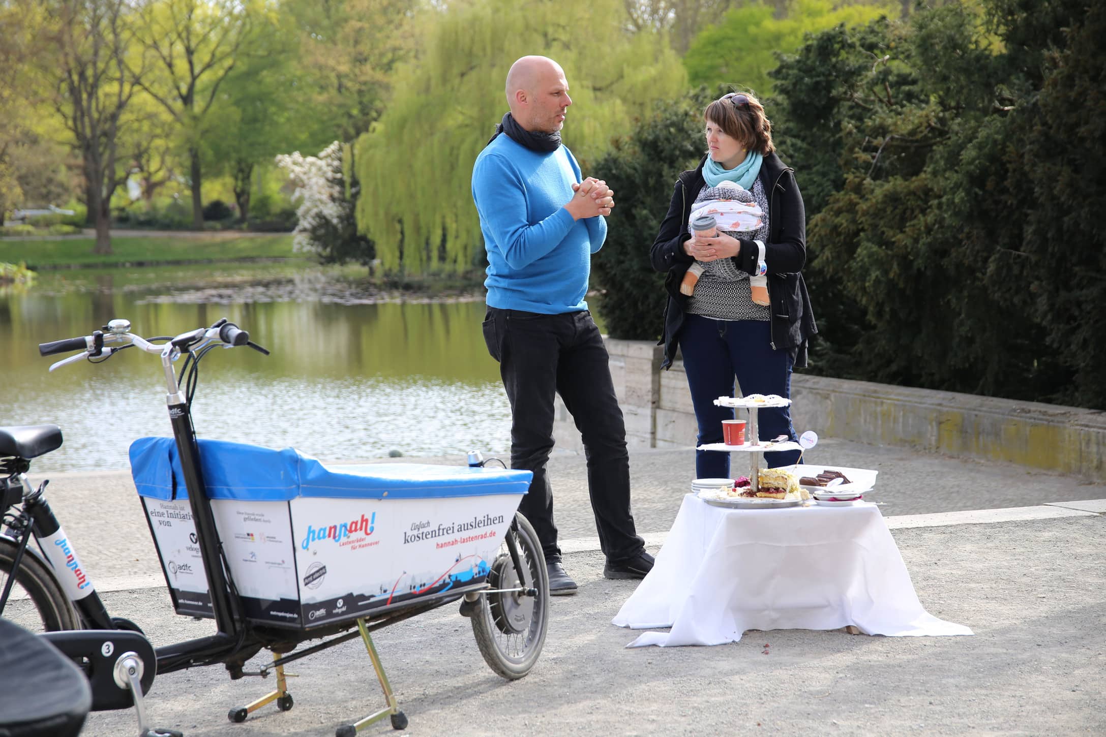 Style Hannover stellt das Lastenrad Hannah vor.