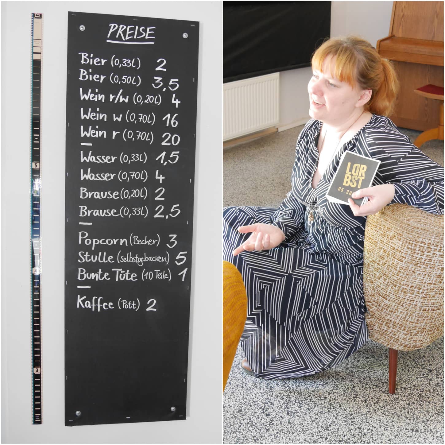 Wiebke und der Kinokiosk 'LODDERBAST' Style Hannover Lodderbast Collage KBW 5 - Wiebke und der Kinokiosk 'LODDERBAST'