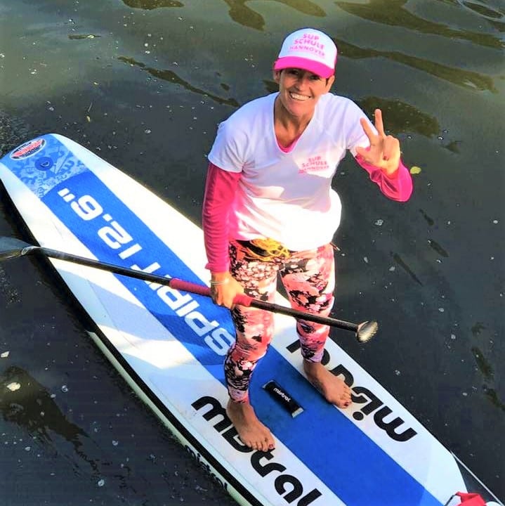 Style Hannover SUP Schule Hannover Kurs Simone Beinsen - Auf die Boards und los geht's - SUP-Kurs