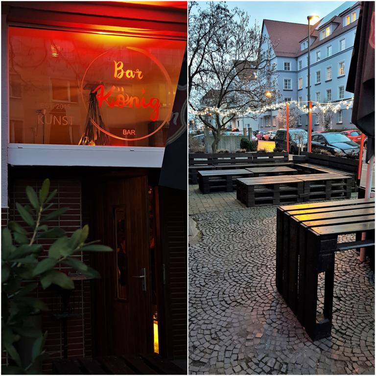 König "Kunst & Weinbar" style hannover koenigbar collage - König "Kunst & Weinbar"