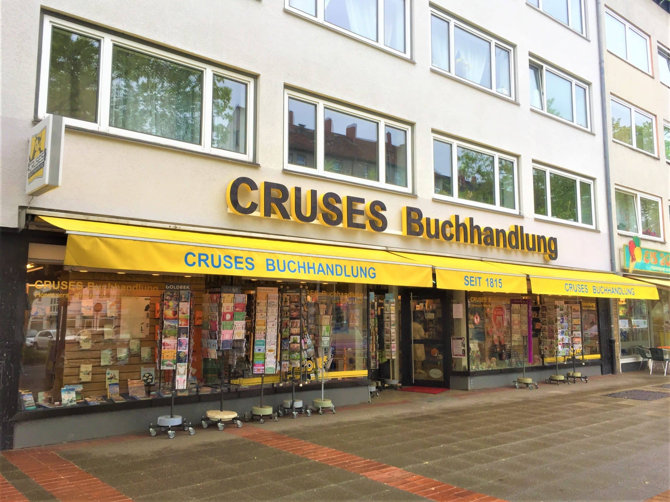 Style Hannover Cruses Buchhandlung Außen - CRUSES Buchhandlung