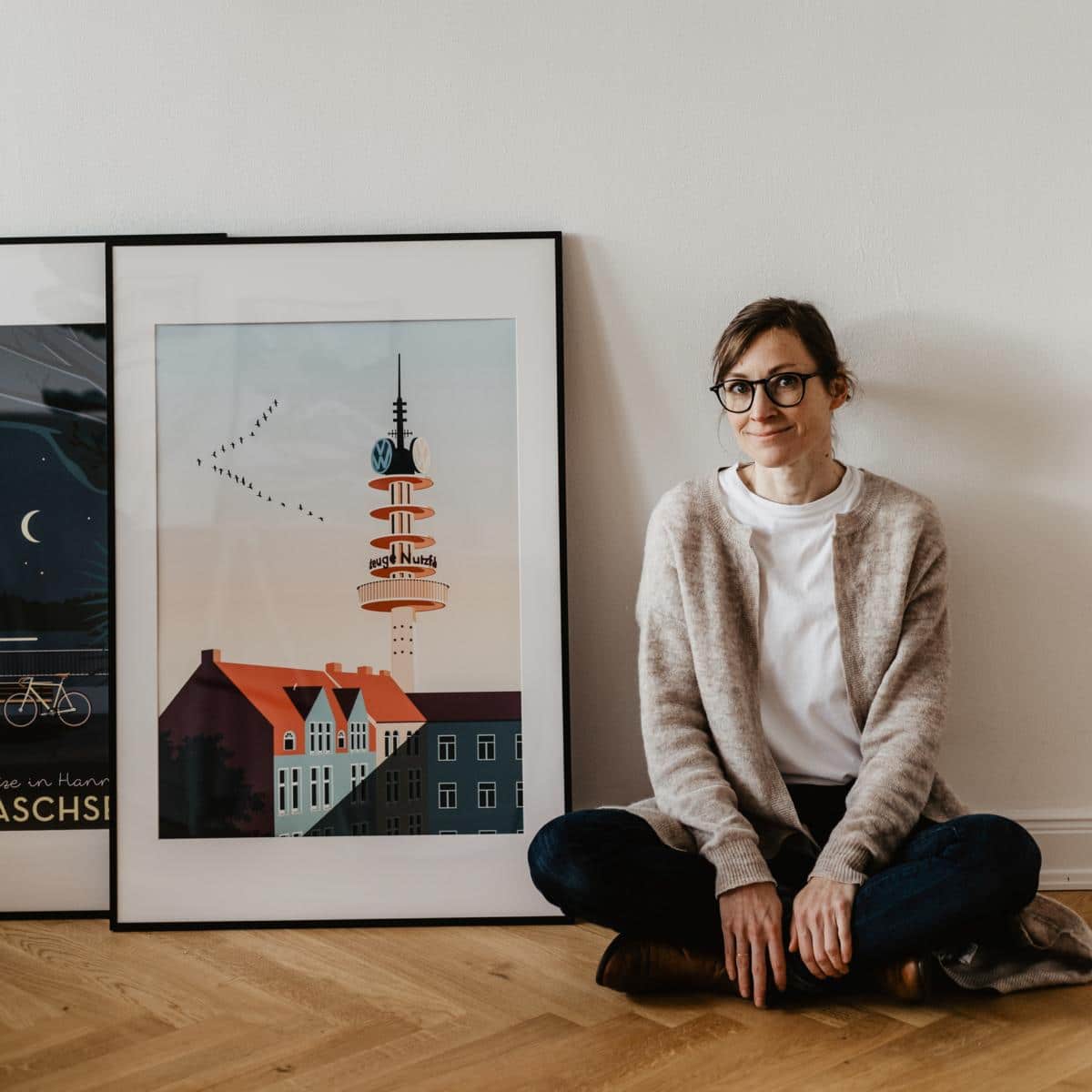 style hannover illustrewelt swantje Osburg - IllustreWelt – Hannovers schönste Seiten als Postkarten und Poster