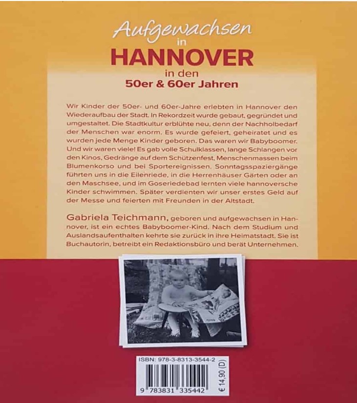 style Hannover Gabriela Teichmann 2 - Gabriela Teichmann - neues Buch: "Aufgewachsen in Hannover in den 50er & 60er Jahren"